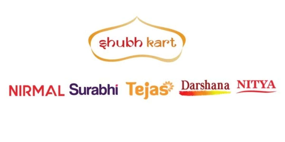 Shubh Kart, Nirmal, Surabhi, Tejas, Darshana and Nitya logos